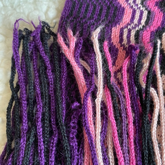 Missoni Giant Scarf Made in Italy Wool Blend Chevron Scarf Pashmina size.